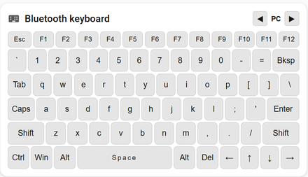 Home Assistant Keyboard Card